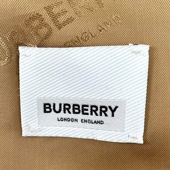 Burberry Camel Wool & Cashmere Overcoat - Picture 7 of 8